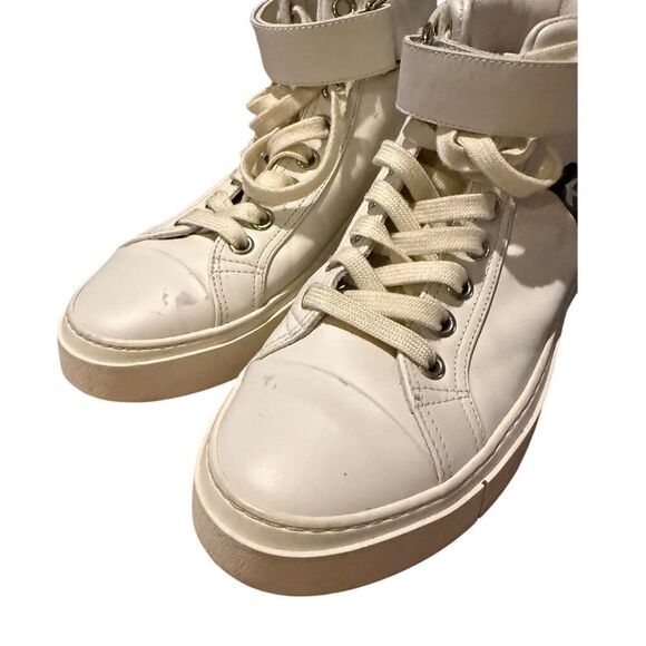 Salvatore Ferragamo AYR 2 High Top Leather Sneaker Men’s 6.5